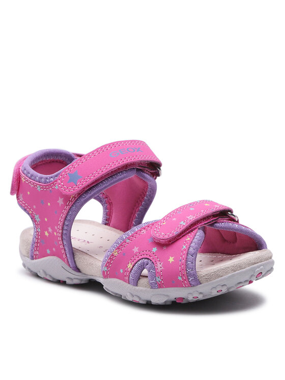 Geox Sandály Geox J S.Roxanne B J25D9B 05015 C8257 S Růžová