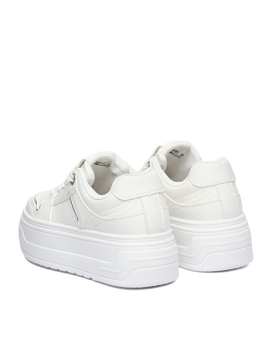 DeeZee Sneakersy DeeZee CEO-CSS20636-01 Biela