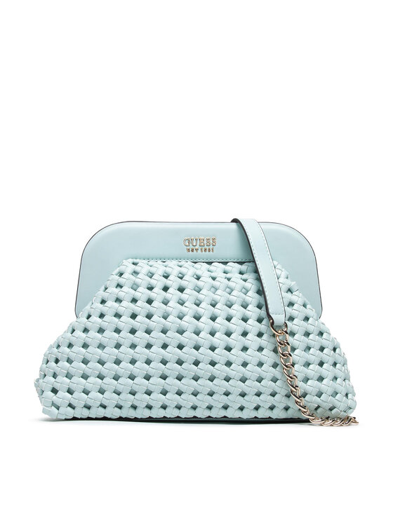 Guess Τσάντα Guess Sicilia Frame Clutch HWWG84 90170 Πράσινο