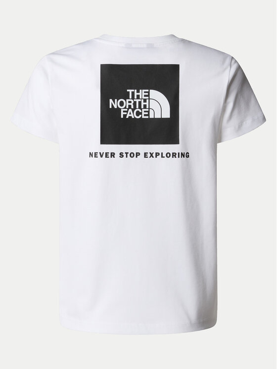 The North Face The North Face T-Shirt Redbox NF0A89VT Λευκό Regular Fit