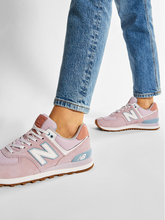 New Balance Сникърси New Balance WL574BCN Розов