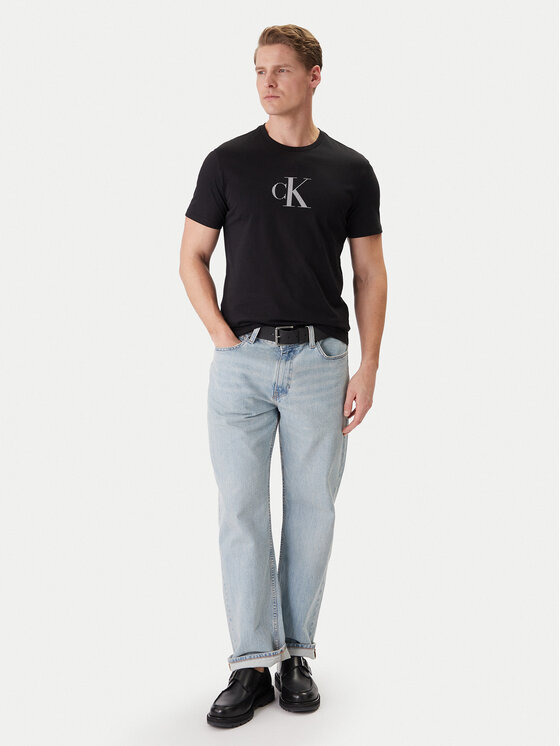 Calvin Klein Calvin Klein Camiseta LV04RF853G Negro Regular Fit
