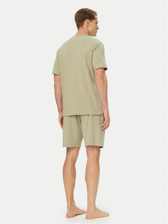 Emporio Armani Underwear Emporio Armani Underwear Pijama EM000400 AF18890 U8046 Verde Regular Fit