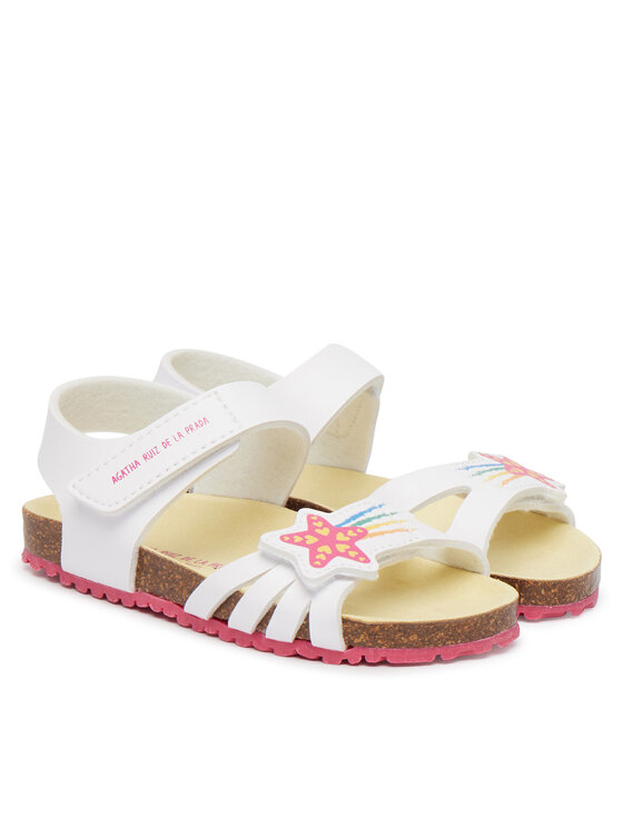 Agatha Ruiz de la Prada Босоніжки Agatha Ruiz de la Prada 262977 M Білий
