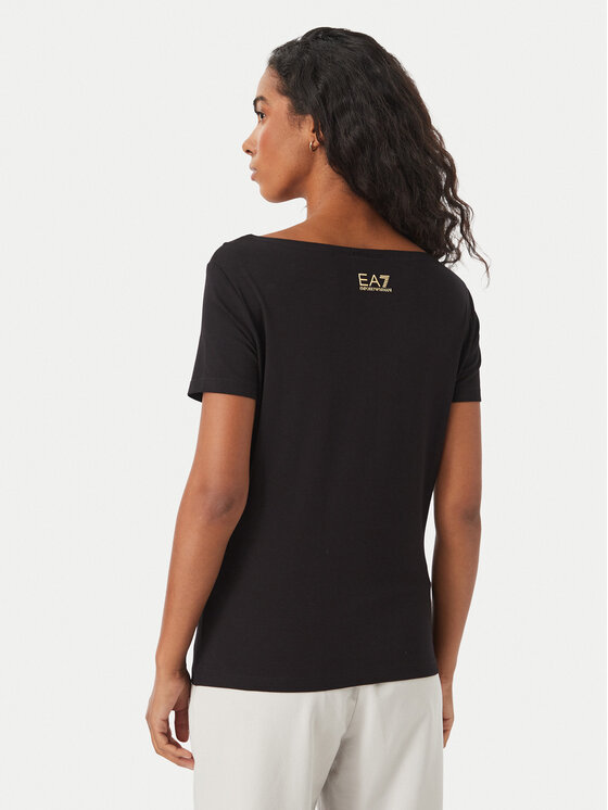 EA7 Emporio Armani EA7 Emporio Armani Camiseta 7W001444 AF10373 MC004 Negro Slim Fit