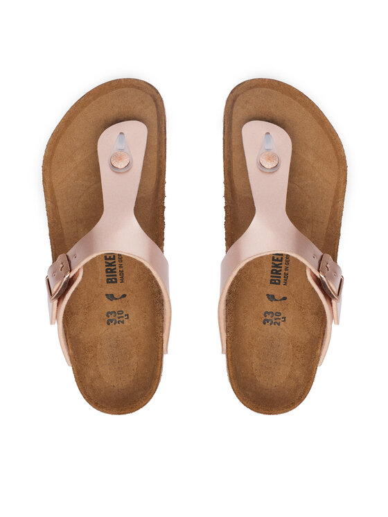 Birkenstock В'єтнамки Birkenstock Gizeh 1012526M Рожеве золото