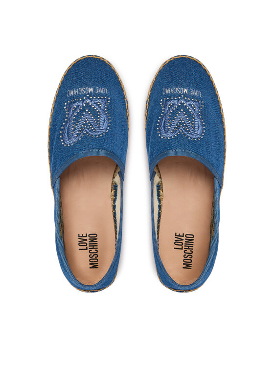 LOVE MOSCHINO Еспадрильї LOVE MOSCHINO JA10532G0OJO5700 Голубий