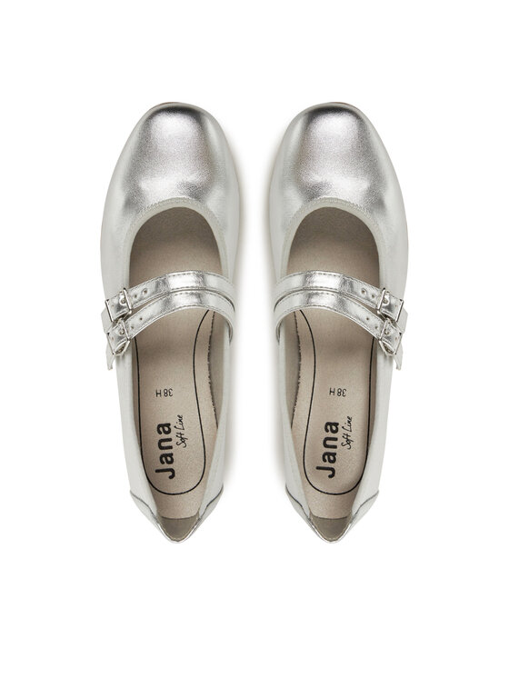 Jana Ballerine Jana 8-22177-44 Argento