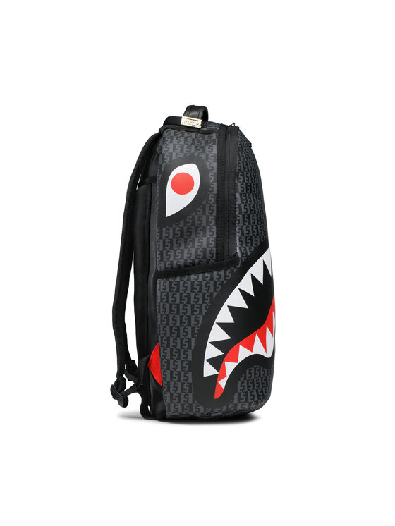SPRAYGROUND Mugursoma SPRAYGROUND Money Check Grey Dlx Backpack 910B4877NSZ Melns