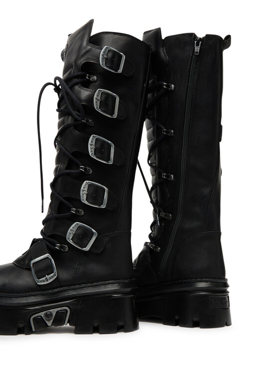 NEW ROCK Csizma NEW ROCK M-WALL272-S1 Fekete