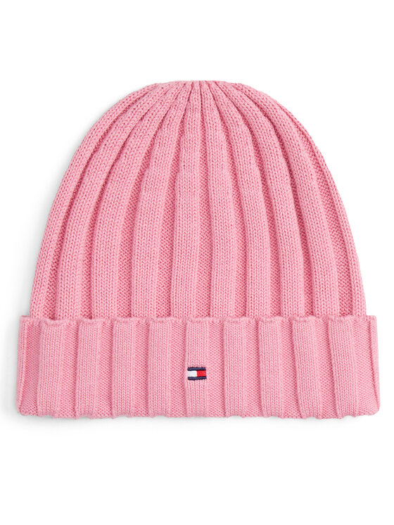 Tommy Hilfiger Шапка Tommy Hilfiger Small Flag AU0AU02004 Розов
