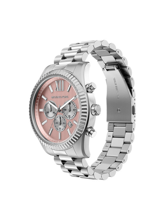 Michael Kors Годинник Michael Kors Lexington Man Chrono MK9247 Срібний