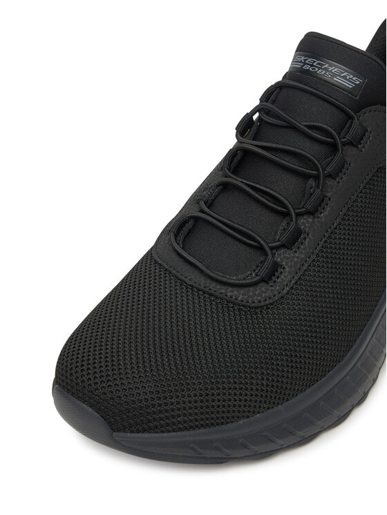 Skechers Sneakersy Skechers SLIP INS BOBS SPORT SQUAD 118303 BBK_ Čierna