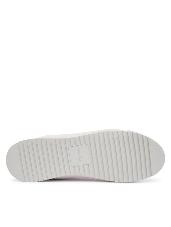 Calvin Klein Sneakers Calvin Klein Low Pro Runner Mix Mat HM0HM02208 Alb