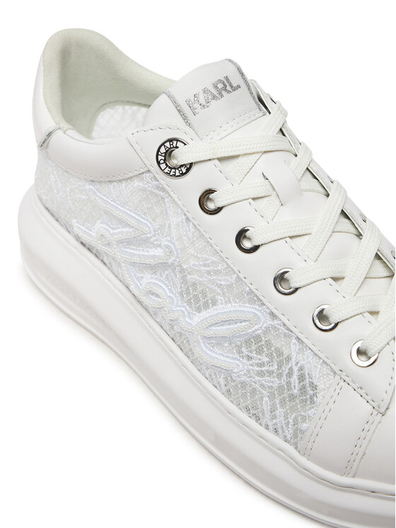 KARL LAGERFELD Sneakersy KARL LAGERFELD Kapri KL62511F Biela