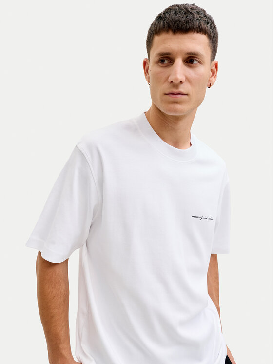 Jack & Jones Jack & Jones Camiseta Owen S 12292397 Blanco Relaxed Fit