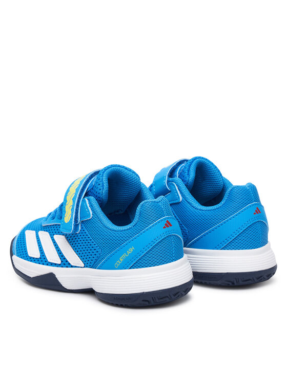 adidas Buty do tenisa adidas Courtflash Hook-And-Loop Tennis Shoes Kids KK3864 Niebieski