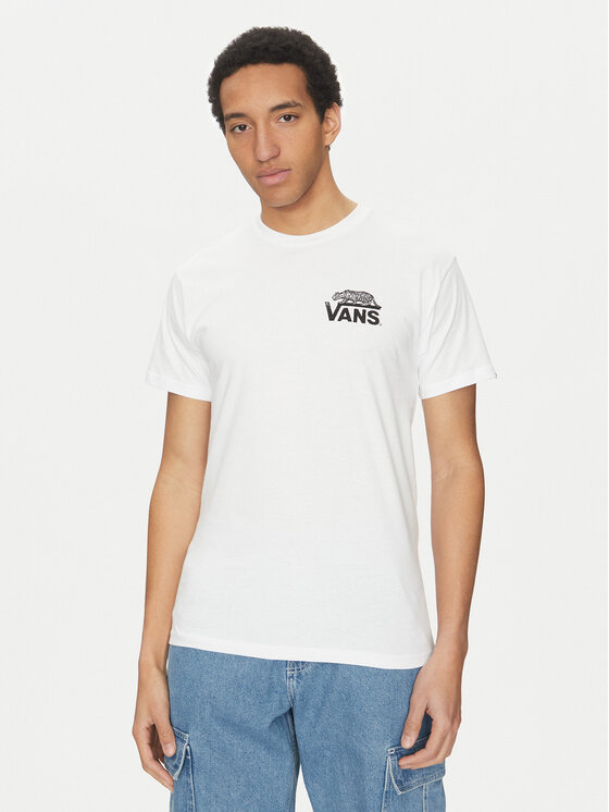 Vans Vans Marškinėliai Sneaky VN000M3Y Balta Regular Fit