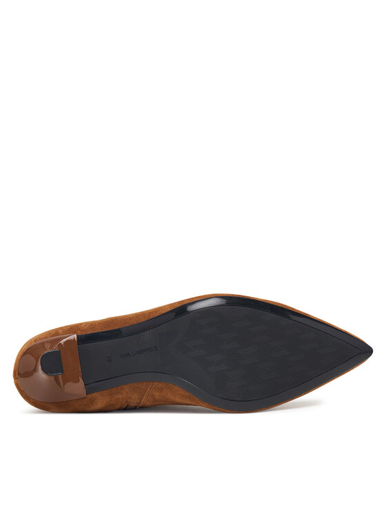 KARL LAGERFELD Īsie zābaki KARL LAGERFELD Sienna KL32747 Brūns