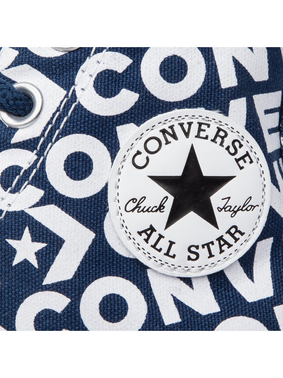 Converse Кецове Converse Ctas Hi 163952C Тъмносин