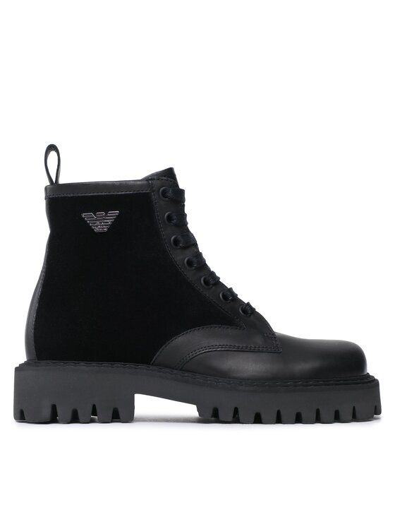 Emporio Armani Outdoorová obuv Emporio Armani X4M383 XN630 K001 Čierna