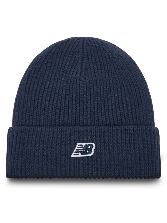 New Balance Čepice New Balance Winter Watchman Beanie Patch V3.0 LAH53008NNY Modrá