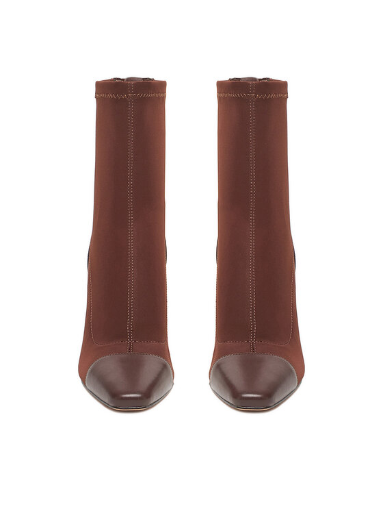 Nine West Polokozačky Nine West CEO-NOURA-01 Hnědá