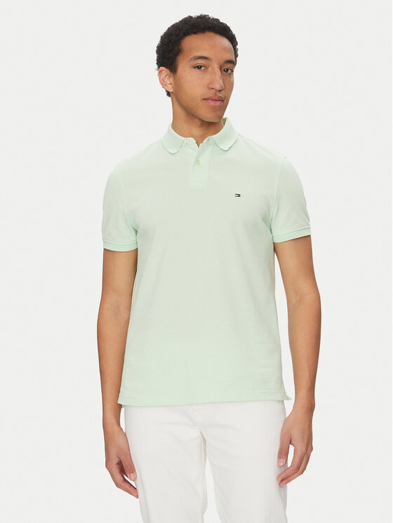 Tommy Hilfiger Tommy Hilfiger Polo 1985 MW0MW17770 Πράσινο Regular Fit