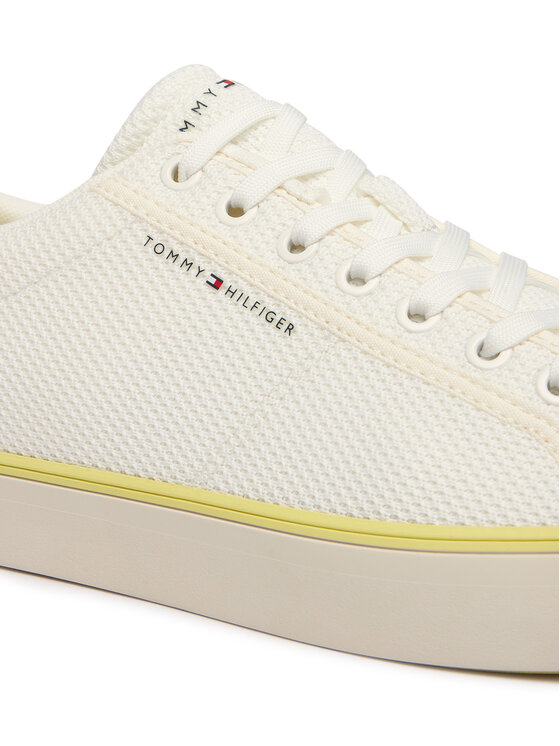 Tommy Hilfiger Гуменки Tommy Hilfiger Harlem Core Ii Seasonal Textile FM0FM05820 Бял