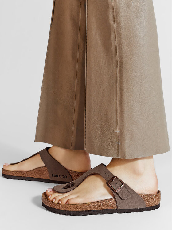 Birkenstock Žabky Birkenstock Gizeh Bs 0043753 Hnědá