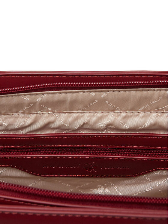 Beverly Hills Polo Club Kabelka Beverly Hills Polo Club C-BHPC-B-008-06 Bordová