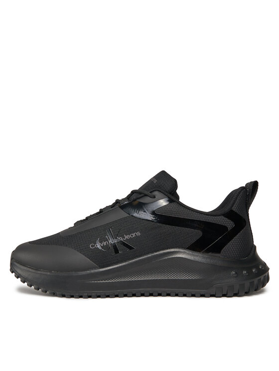 Calvin Klein Jeans Αθλητικά Calvin Klein Jeans Eva Runner Low Lace Ml Mix YM0YM00968 Μαύρο