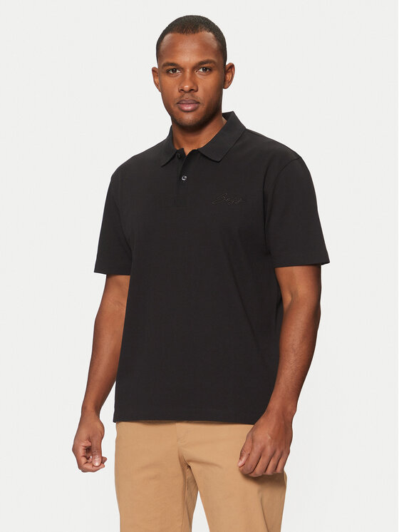 BOSS BOSS Поло C-Parris 104 50531402 Чорний Regular Fit