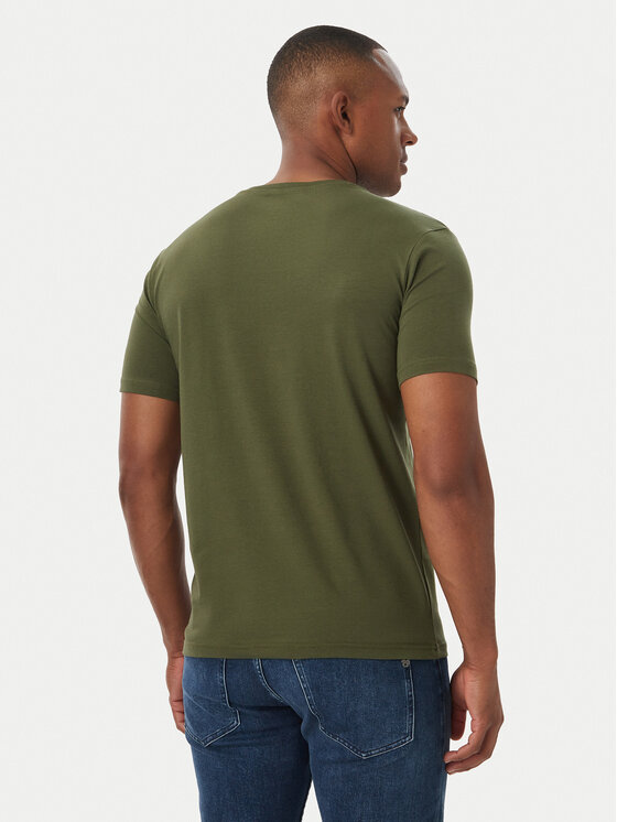 Aeronautica Militare Aeronautica Militare T-shirt Girocollo AM1UTI005 Cachi Regular Fit