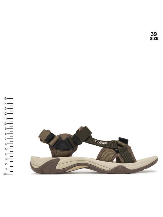 CMP Босоніжки CMP Hamal Hiking Sandals 38Q9954J Зелений