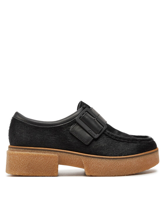 Clarks Félcipő Clarks Linoso Monk 26178678 Fekete