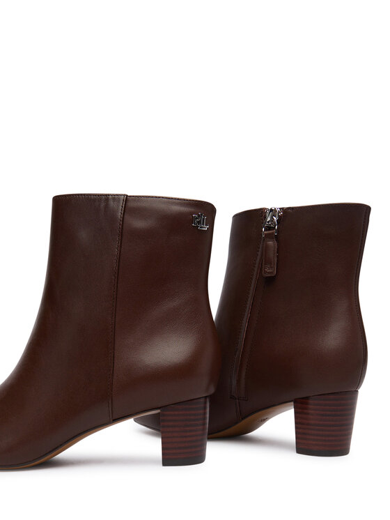 LAUREN RALPH LAUREN Botki LAUREN RALPH LAUREN Demi 802974503002 Brązowy