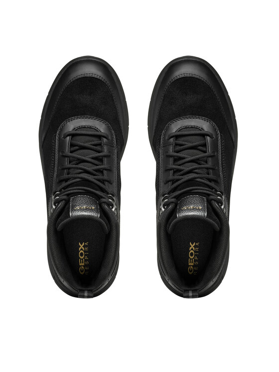 Geox Outdoorová obuv Geox D Spherica 4X4 B Abx D4626B 08522 C9999 Čierna