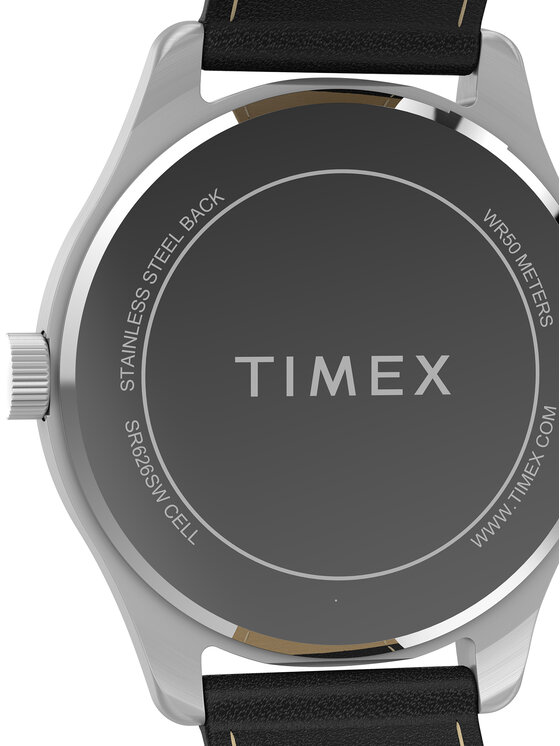 Timex Pulkstenis Timex Main Street TW2Y16000 Melns