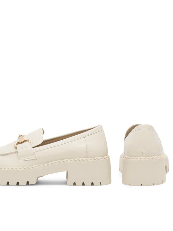 DeeZee Loafersy DeeZee GIA H3302D-3 Écru