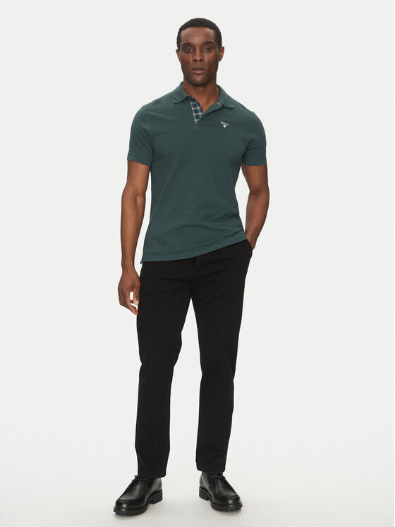 Barbour Barbour Поло Tartan MML0012GN89 Зелений Regular Fit