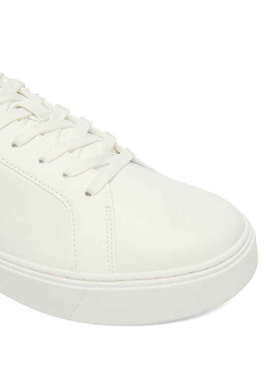 Calvin Klein Сникърси Calvin Klein Classic Cupsole Laceup Lth YM0YM01435 Бял