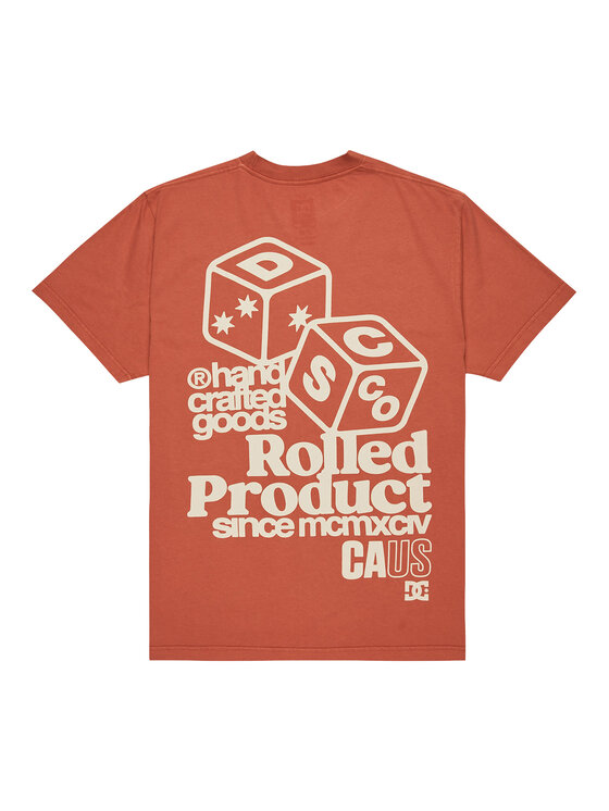 DC Shoes DC Shoes Camiseta High Rollin EDYZT04367 Naranja Regular Fit