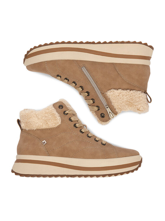 Rieker Schnürschuhe Rieker CEO-W3873-20 Beige