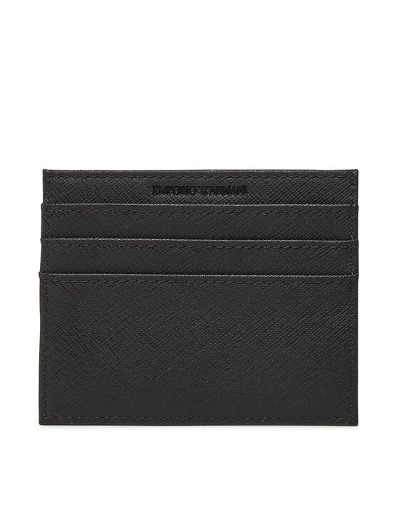 Emporio Armani Juego de cartera y tarjetero Emporio Armani Y4R237 Y138E Negro