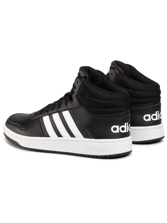 adidas Αθλητικά adidas Hoops 2.0 Mid BB7207 Μαύρο