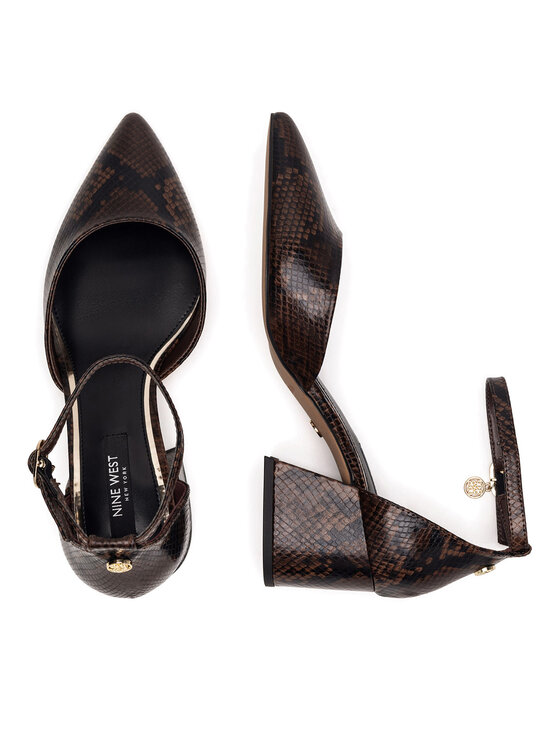 Nine West Обувки на ток Nine West WFA3358-1 Кафяв