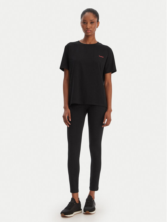HUGO HUGO Camiseta 50555634 Negro Relaxed Fit