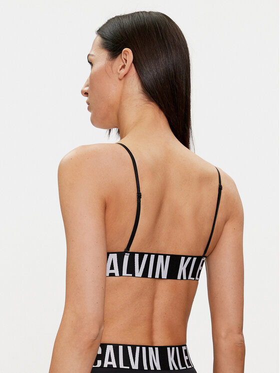 Calvin Klein Underwear Calvin Klein Underwear Top nedrček 000QF7630E Črna