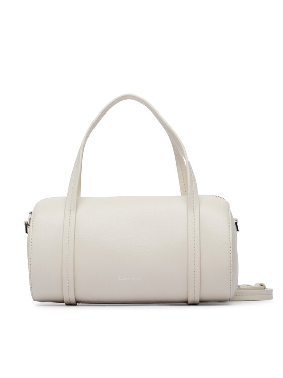 Calvin Klein Kabelka Calvin Klein Foil Logo Small Duffle Bag LV04F3663G Krémová